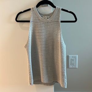 Madewell Light Blue/Gray Women’s Knit Tank.